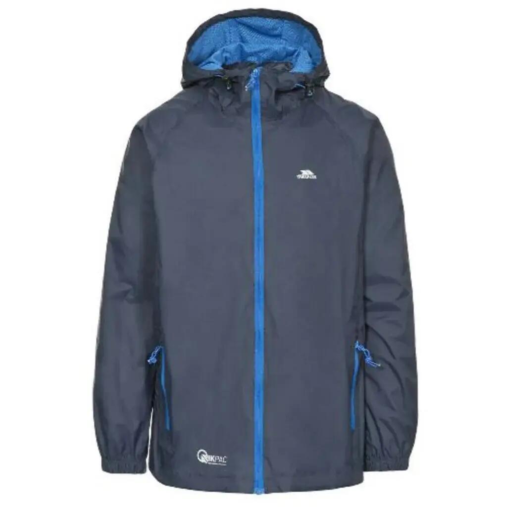 Trespass Qikpac-jas - Unisex Packaway Jkt Navy