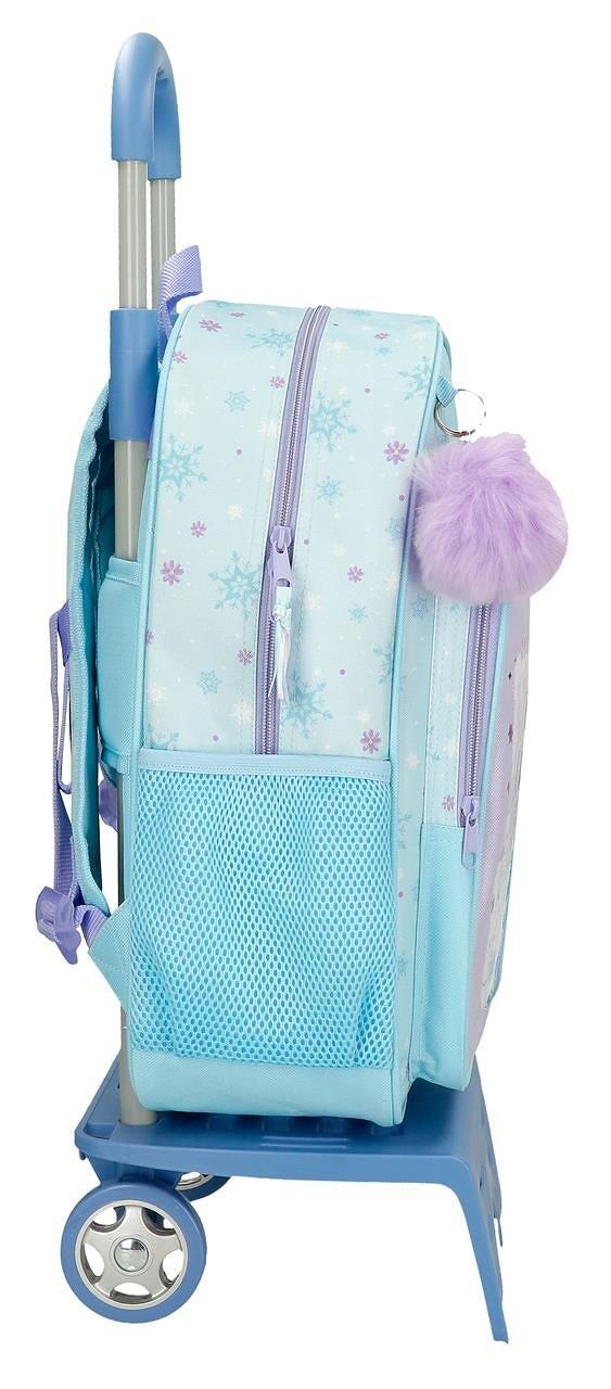 Mochila escolar con carro Frozen in this together 40 cm Lila 4/5