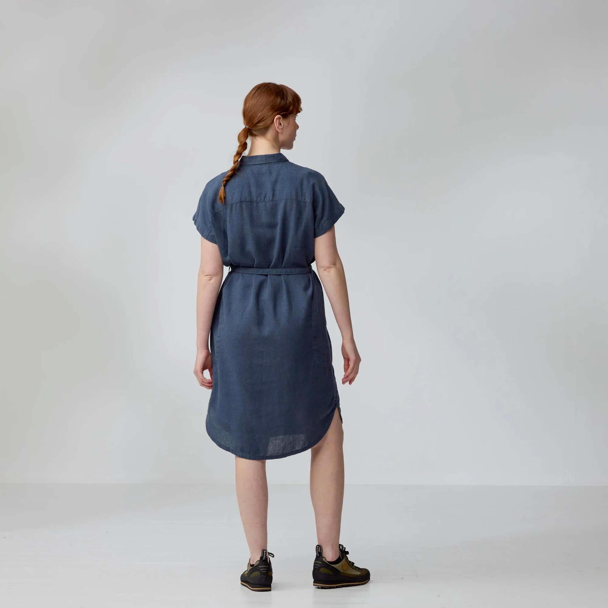 Abito Fjall Raven Övik Hemp Dress W Donna 5/5
