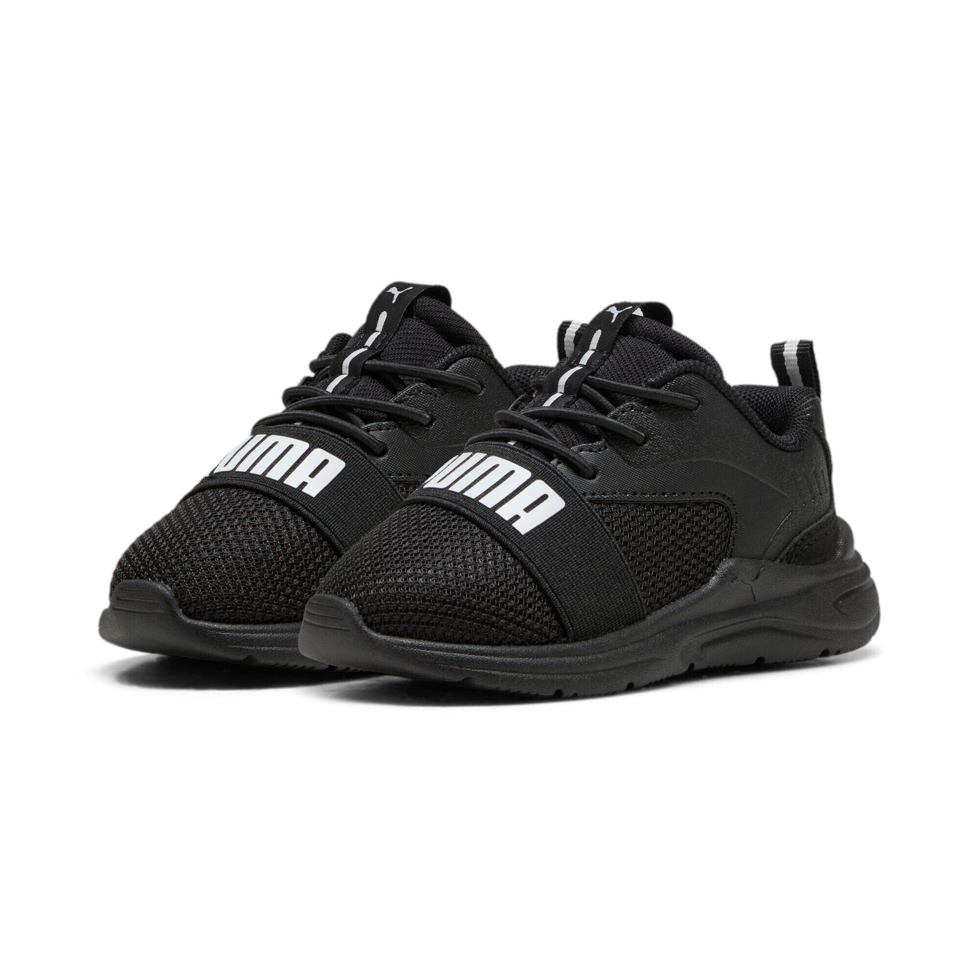 Ténis Puma Modelo Soft Wired 2 Ac Inf Cor Preto 2/6