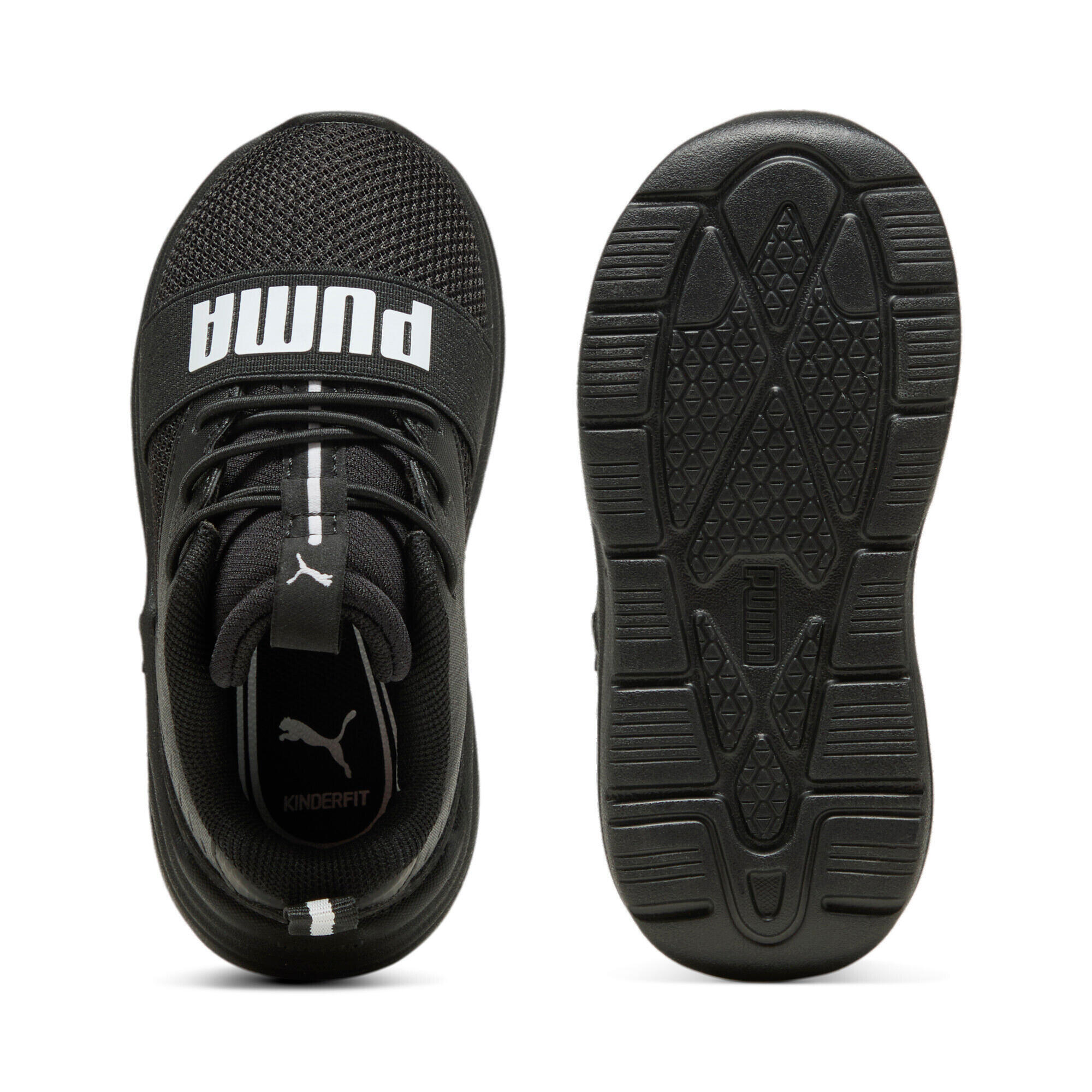 Ténis Puma Modelo Soft Wired 2 Ac Inf Cor Preto 4/6