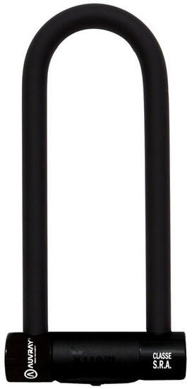 AUVRAY zapięcie U-LOCK XTREM MEDIUM BLACK EDITION - bolec 18mm 85mm x 250mm