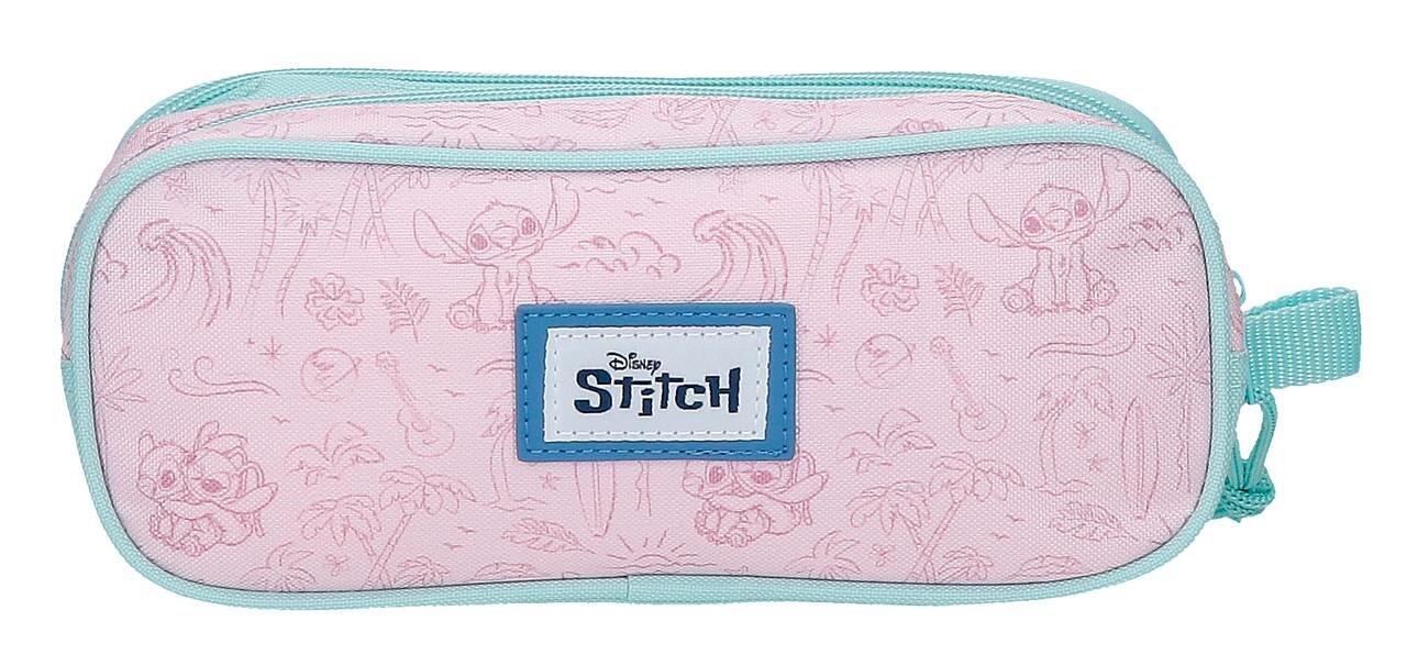Estojo dois compartimentos Stitch Beach & Love Turquesa 2/5