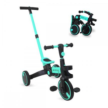 Tricycle 5 en 1 Evolutif Guidon Siège réglable Léger