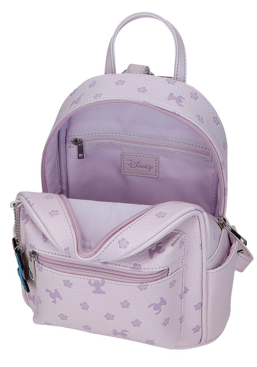 Mochila casual Stitch Bloom 23 cm Lilás 3/5