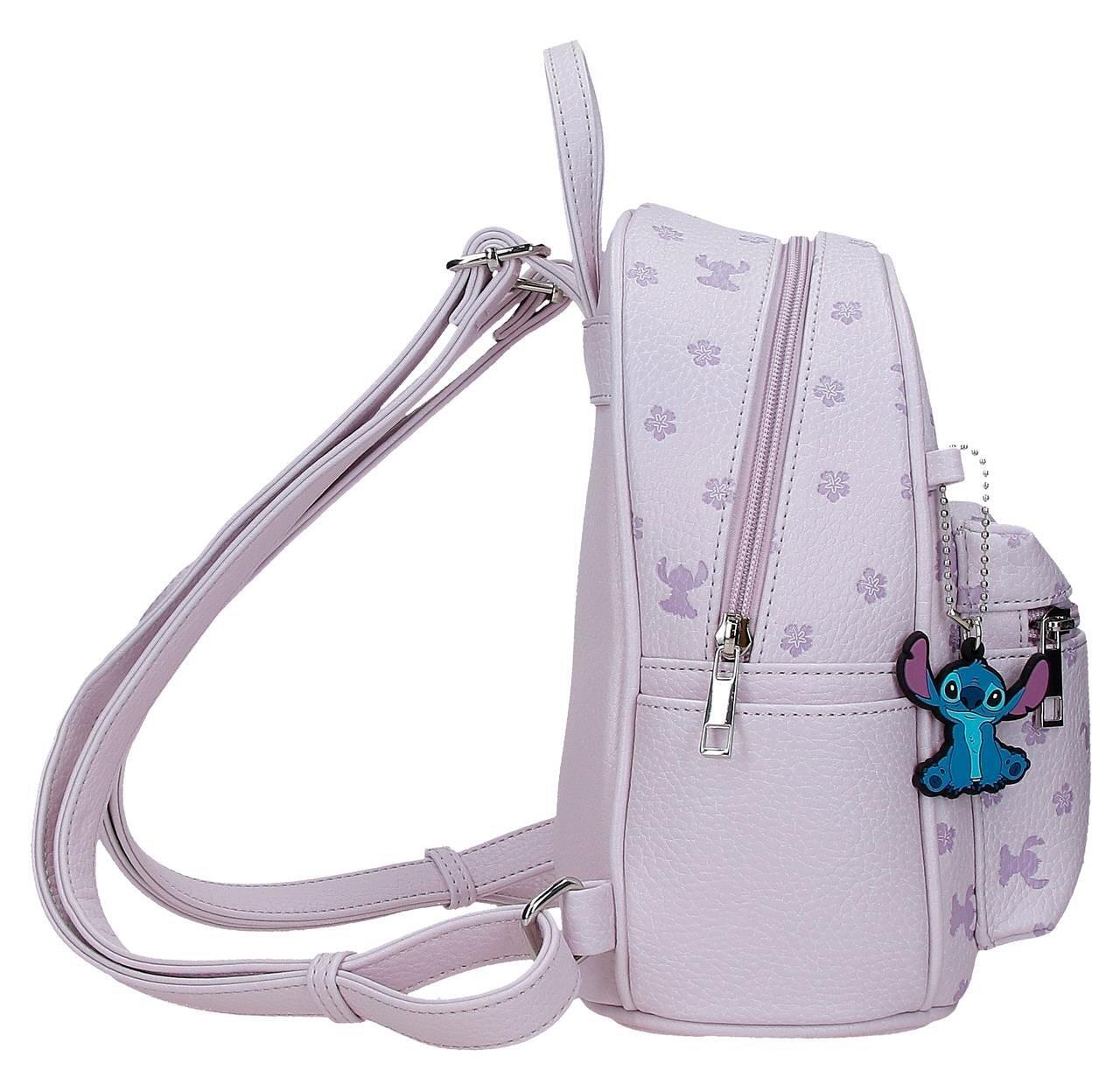 Mochila casual Stitch Bloom 23 cm Lilás 4/5
