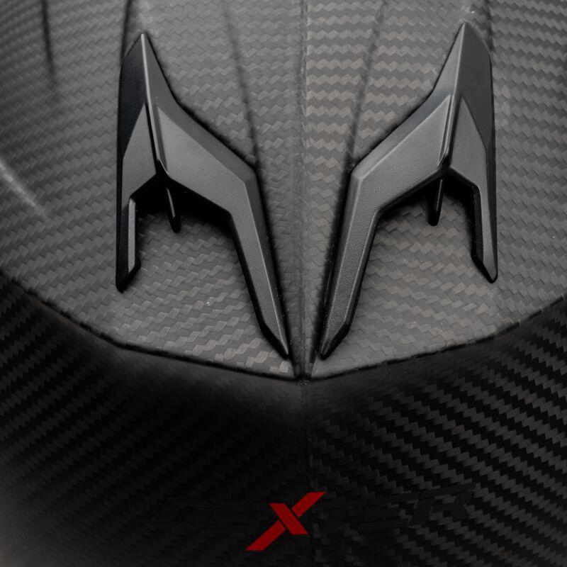 MOTOBLOUZ Casque JET 6T CARBON Carbon mat pour Scooter Vélo Trottinette 7/7