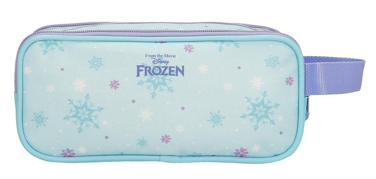 Estuche tres compartimentos Frozen in this together Lila 2/5