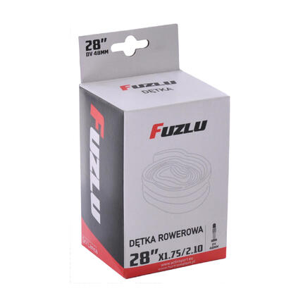 Dętka do opon do roweru rowerowa 28x1,75/2,10 (28x1 1/2 W) Fuzlu DV 48mm
