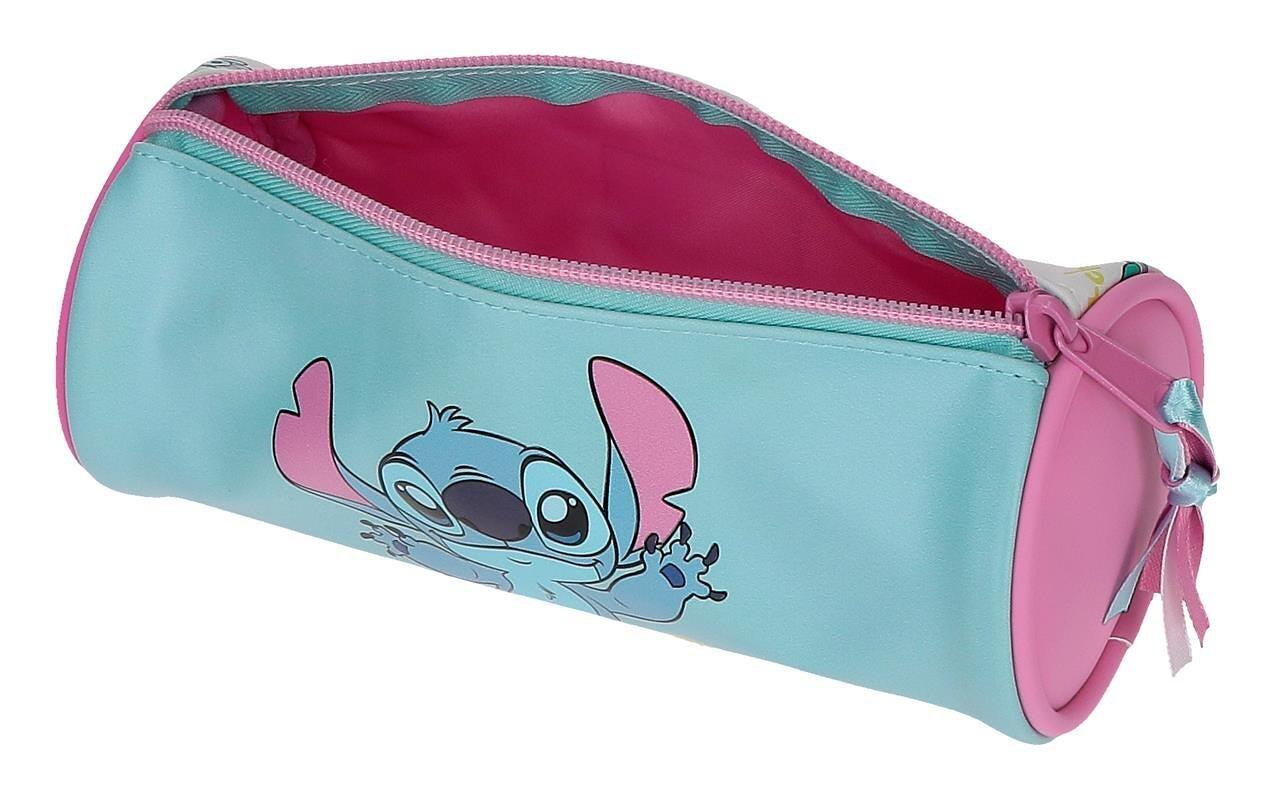 Estojo redondo Stitch Little Destruction Turquesa 3/5