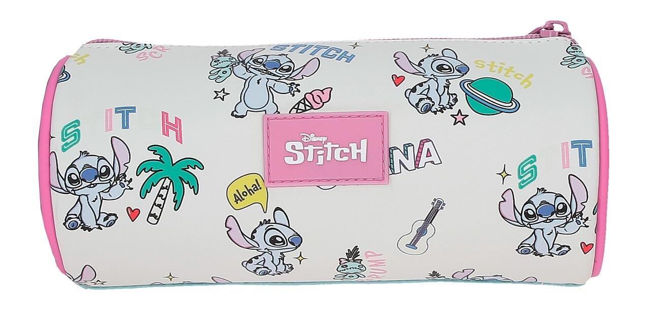 Estojo redondo Stitch Little Destruction Turquesa 2/5