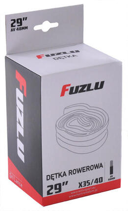 Dętka do opon do roweru rowerowa 29x35/40 (28x1 1/2 N) Fuzlu AV 48mm