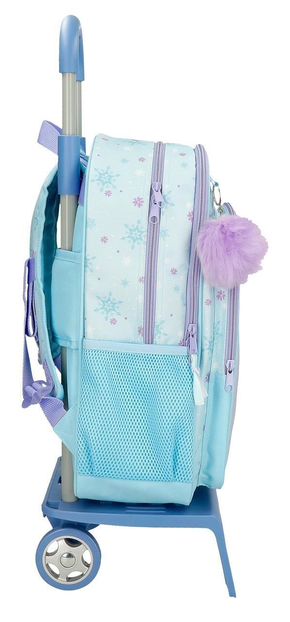 Mochila escolar con carro Frozen in this together 40 cm Lila 4/5