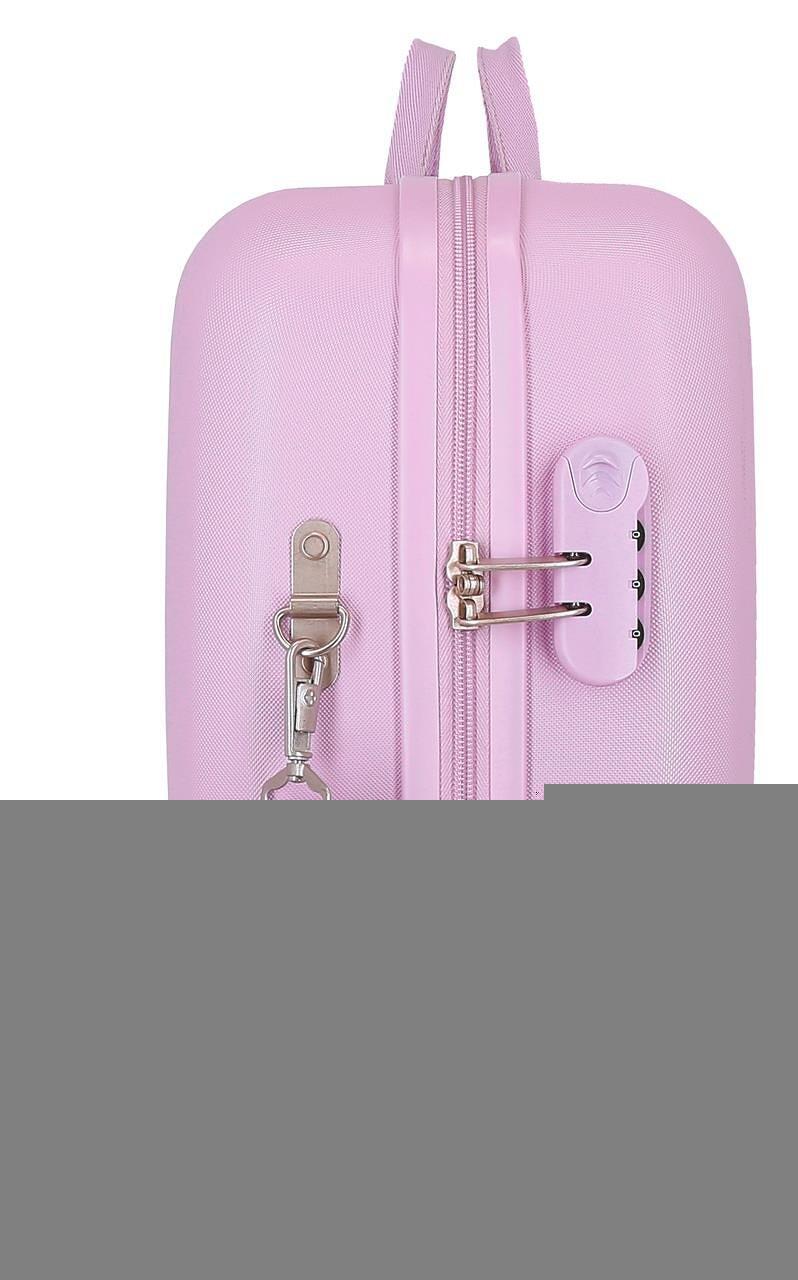 Valise enfant Stitch From Hawaii ABS avec une capacité de 38L Lilas 5/5