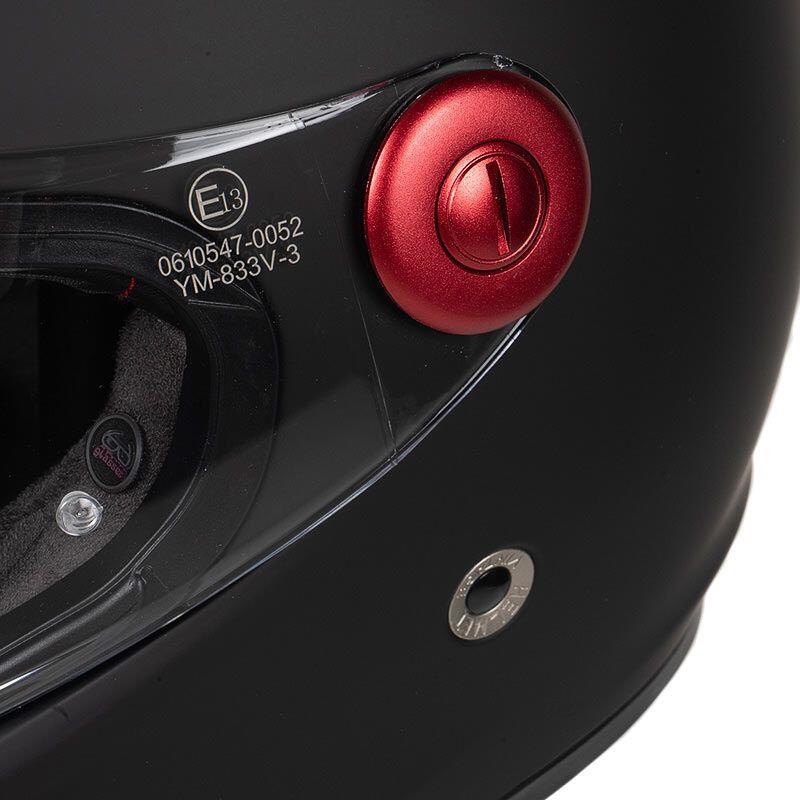 MOTOBLOUZ Casque Intégral COMANDO Black | ECE 22.06 7/7