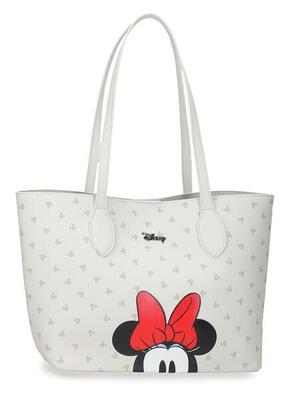 Borsa tote Minnie Bowlogue Beige