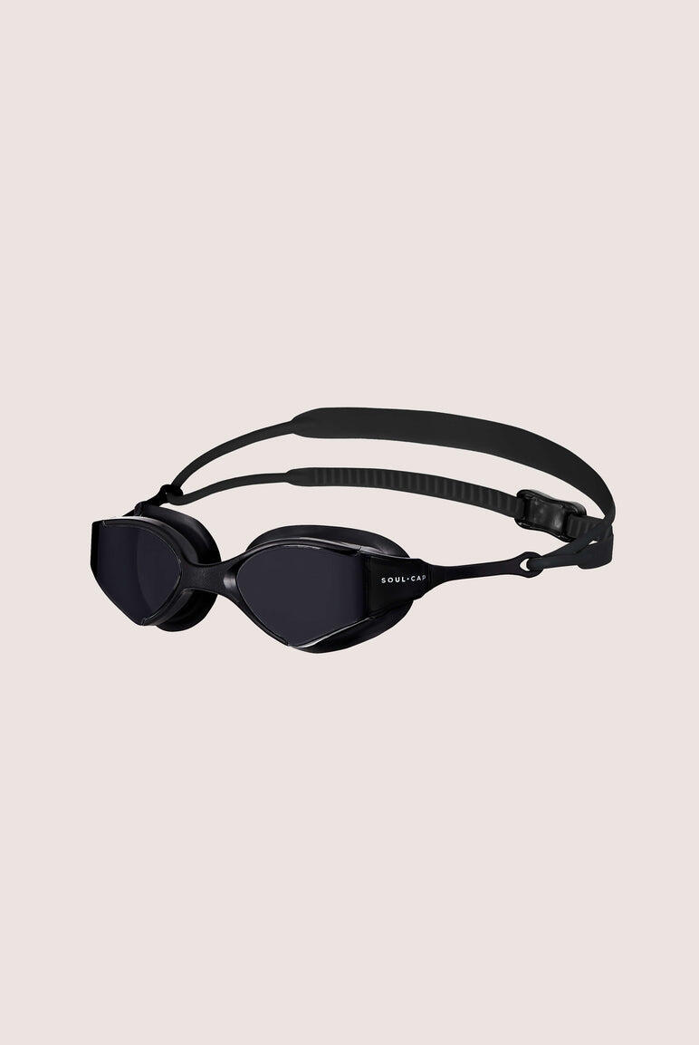 Occhialini nuoto Soul Cap Jackson - Nero/Lente scura 2/6