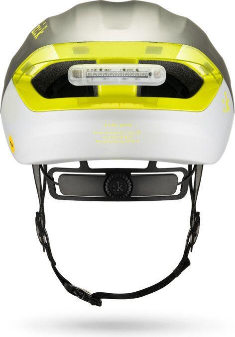Kudo Aero Helmet + Light silber M 6/7