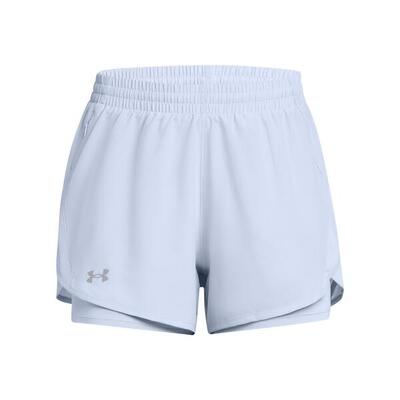 Dames 2-in-1 shorts under armour fly-by