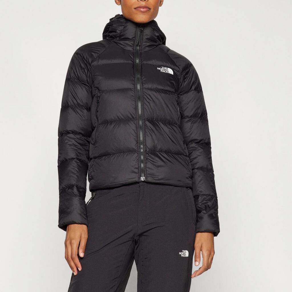 Giubbotti e Cappotti Donna W HYALITE DOWN HOODIE Nero 3/4