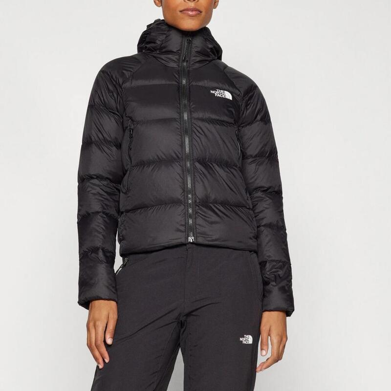 Jachetă cu puf pentru femei W HYALITE DOWN HOODIE, negru
