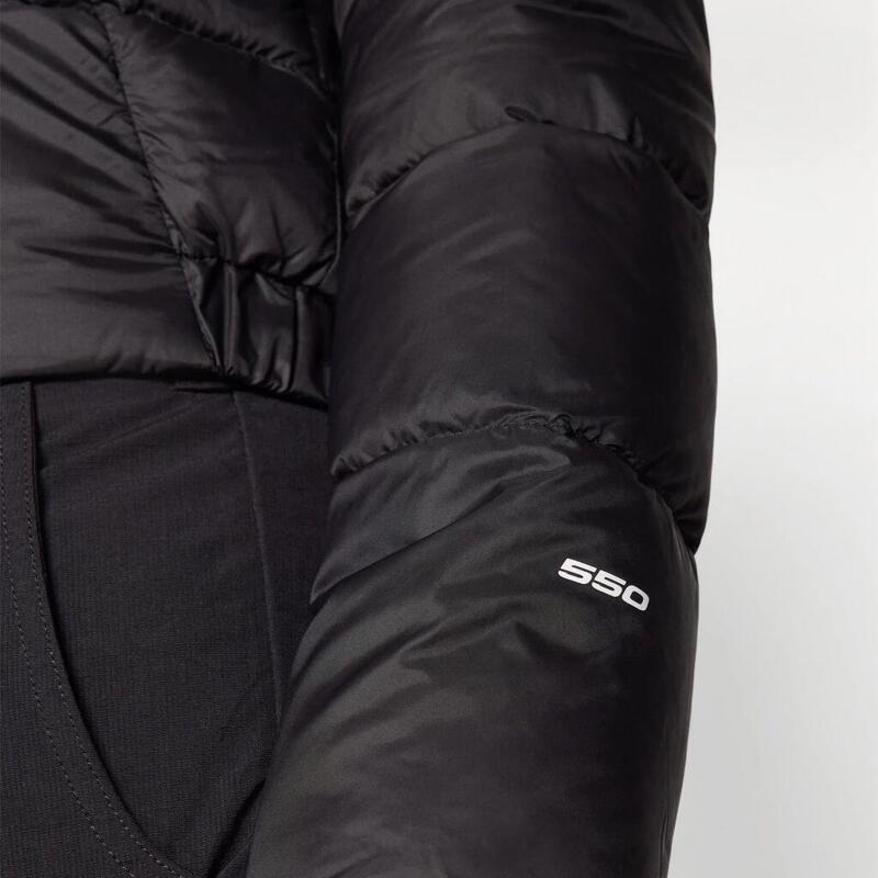 Jachetă cu puf pentru femei W HYALITE DOWN HOODIE, negru