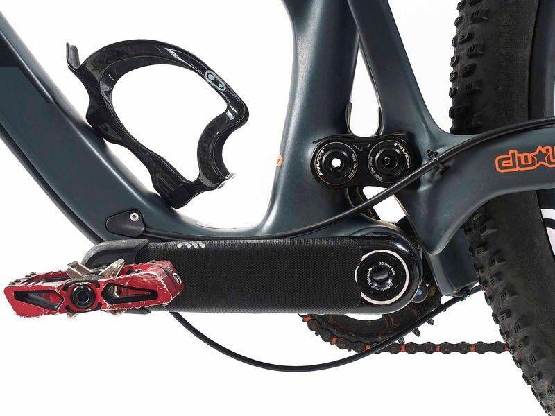 Kit de proteção para pedivela Crank Guard - preto 3/4