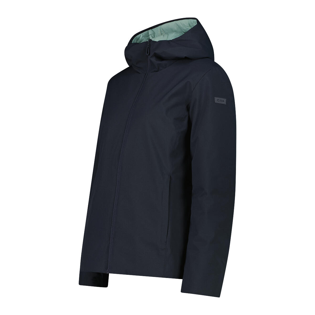 Reversible waterdichte hoodie jack voor dames CMP 3/11