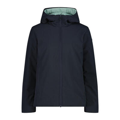 Reversible waterdichte hoodie jack voor dames cmp