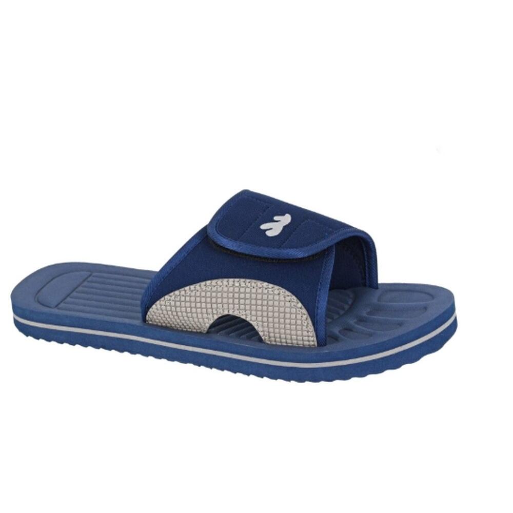 PDQ Mens Surfer Touch Fastening Beach Mule Pool Shoes