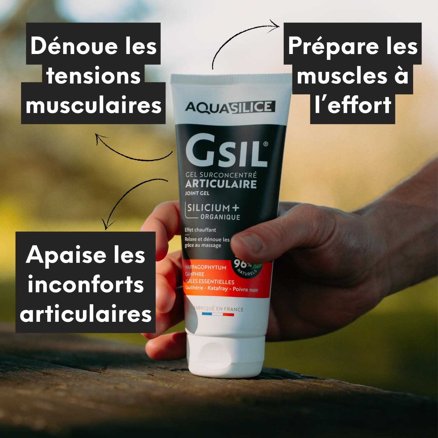 Gel Chauffant - Articulations et Muscles - 200ml 2/7