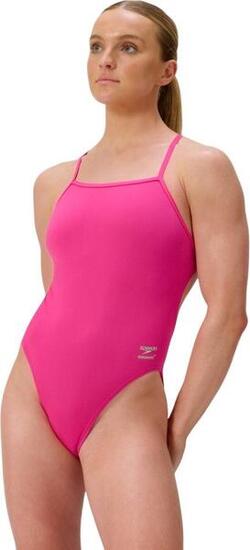 Maillot de bain Speedo Club Training V-Back 2.0 Rose Femme
