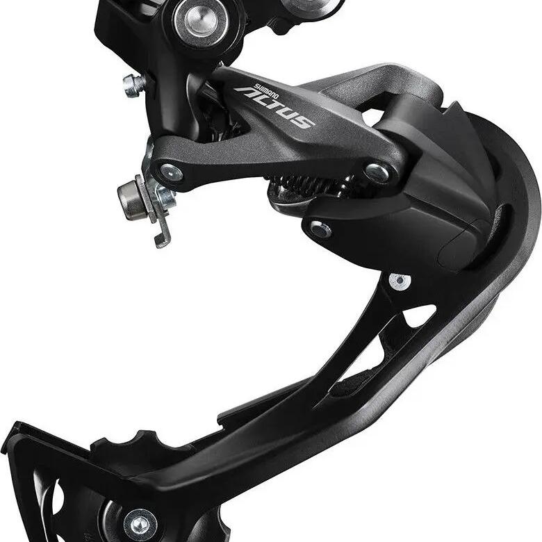 Shimano Altus RD-M2000 SGS Rear Derailleur — 9-Speed, Long Cage, Direct Mount.