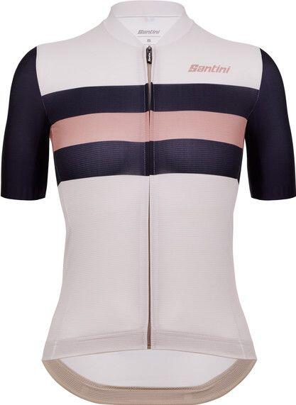Maillot Manches Courtes Femme Santini Eco Sleek Bengal Noir/Blanc 4/4
