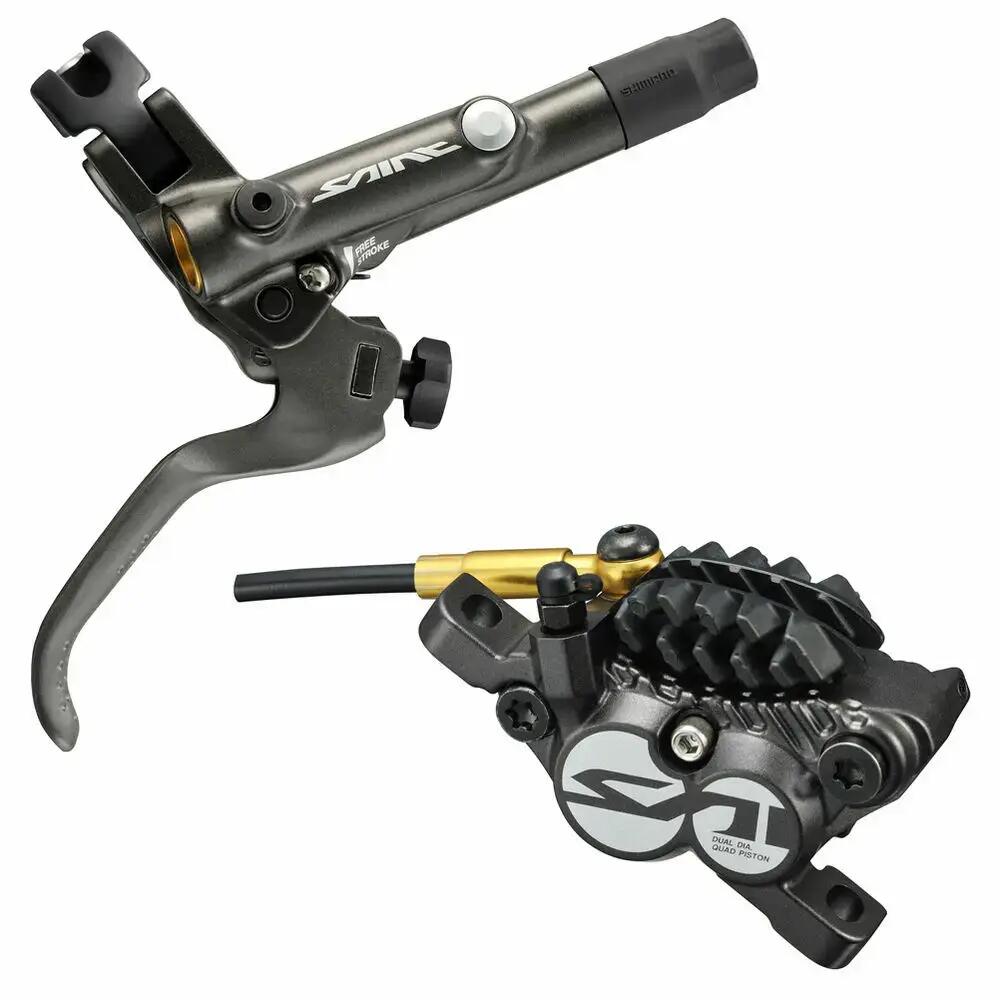 Frein à disque hydraulique droit/arrière Shimano saint bl-m820+br-m820 i-spec b 2/4