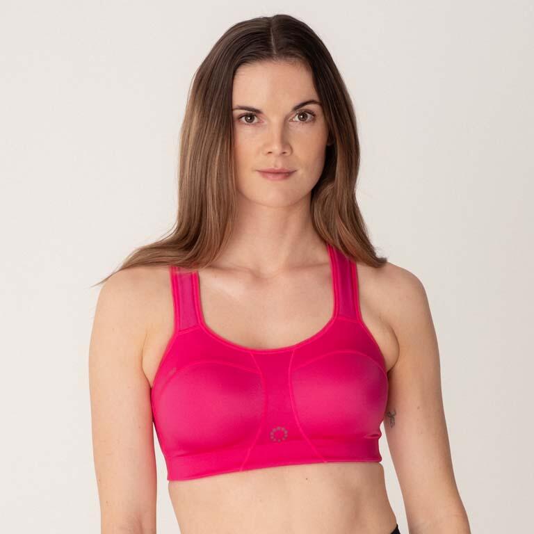 Padded Athletic sportbeha hardlopen wandelen plus grote maten 2/4