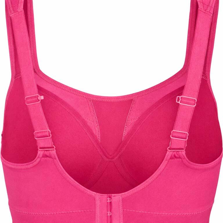 Padded Athletic sportbeha hardlopen wandelen plus grote maten 4/4
