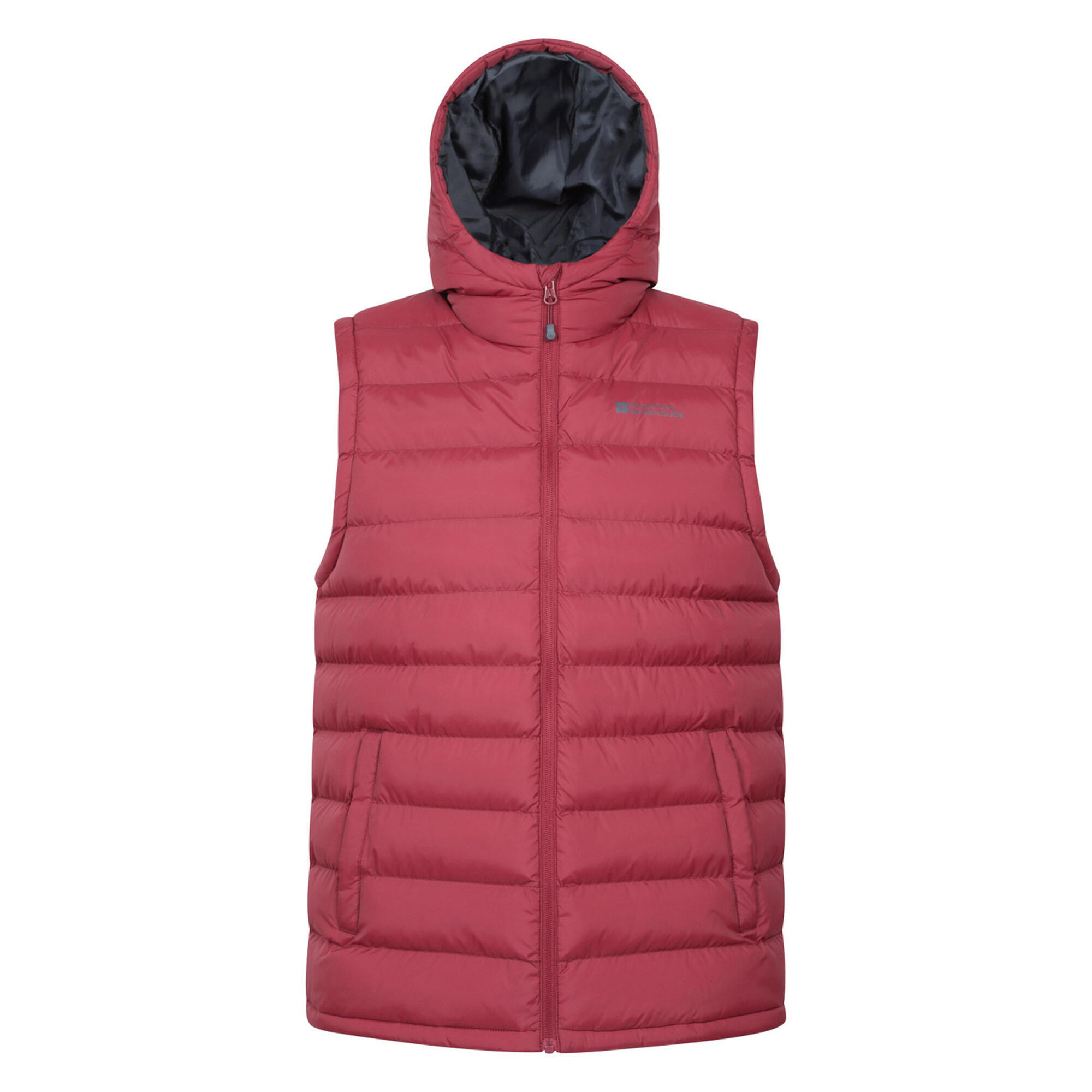 Mountain Warehouse Mens Seasons Hooded Padded Gilet