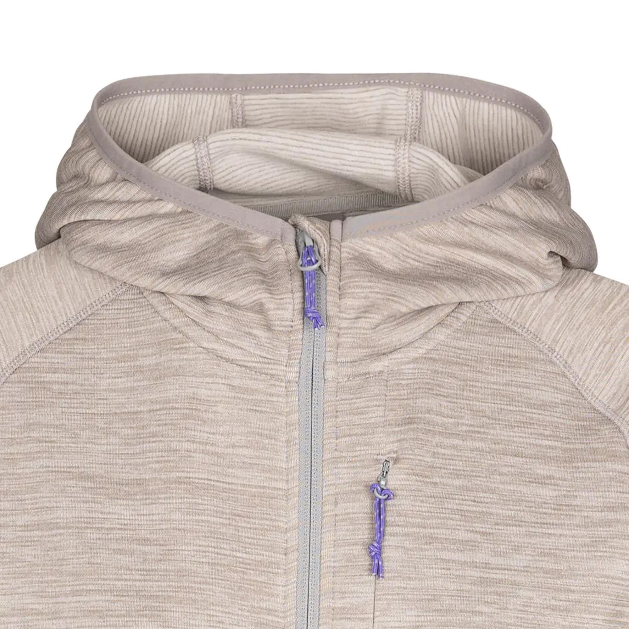 Womens/Ladies AT200 Fleece Jacket (Platinum) 3/5