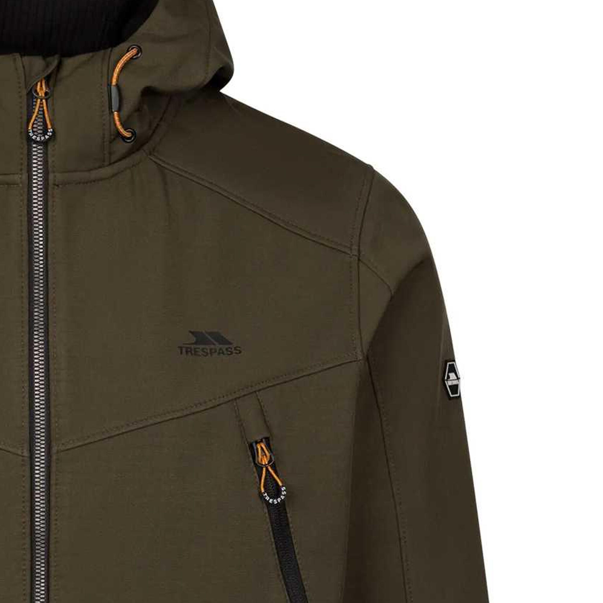 Veste Softshell HUBBARD Homme (Vert Kaki) 3/5