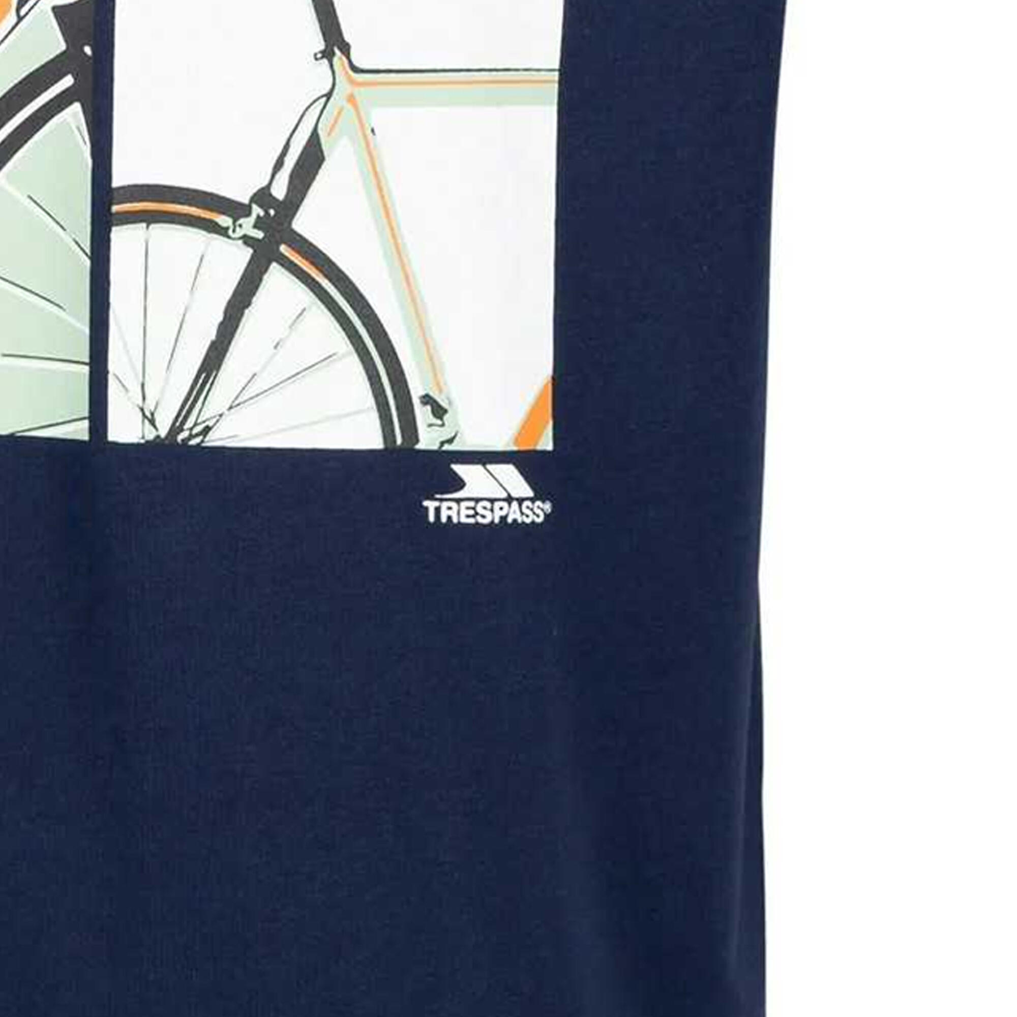 Camiseta Chowder Puntera de Ciclista para Hombre Marino 4/5