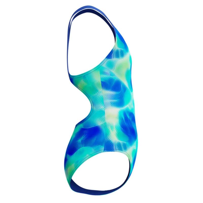Costum inot fete Speedo Splashback Albastru/Verde– Endurance+