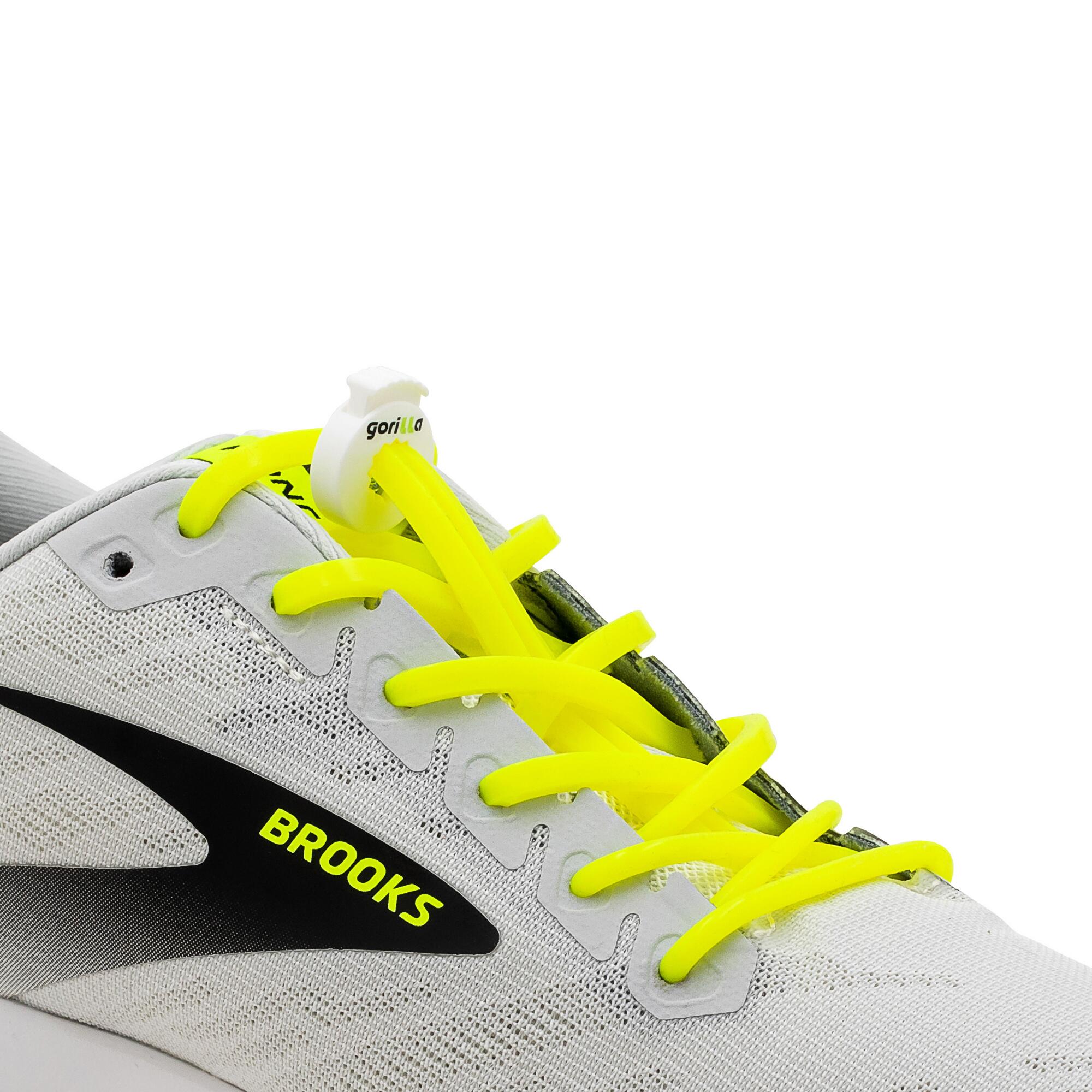 Lacets rapides triathlon élastiques silicone 2/6