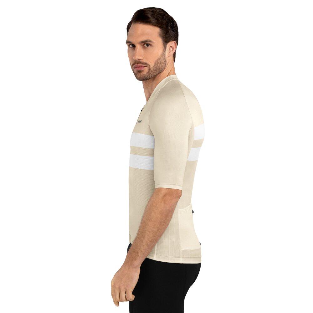 Camisola ultraleve de ciclismo homem M3 Swift Beige 3/7