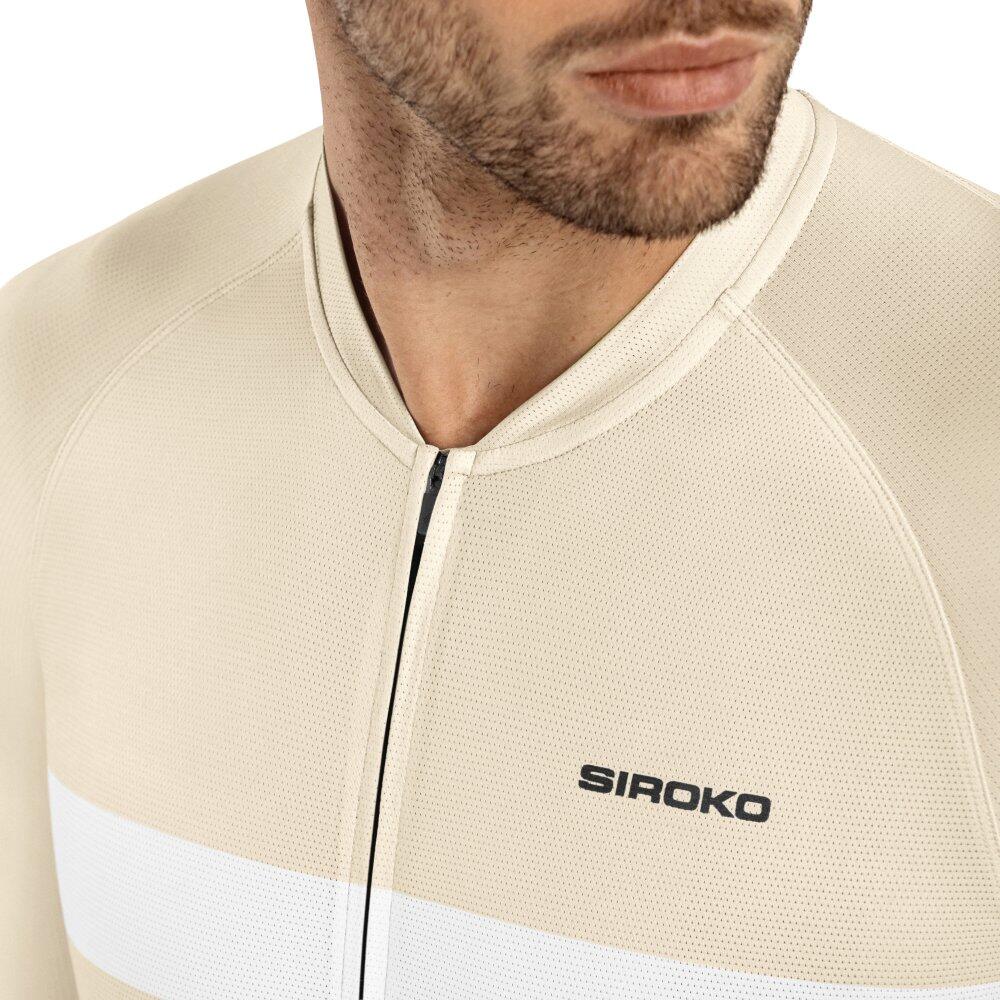Camisola ultraleve de ciclismo homem M3 Swift Beige 5/7