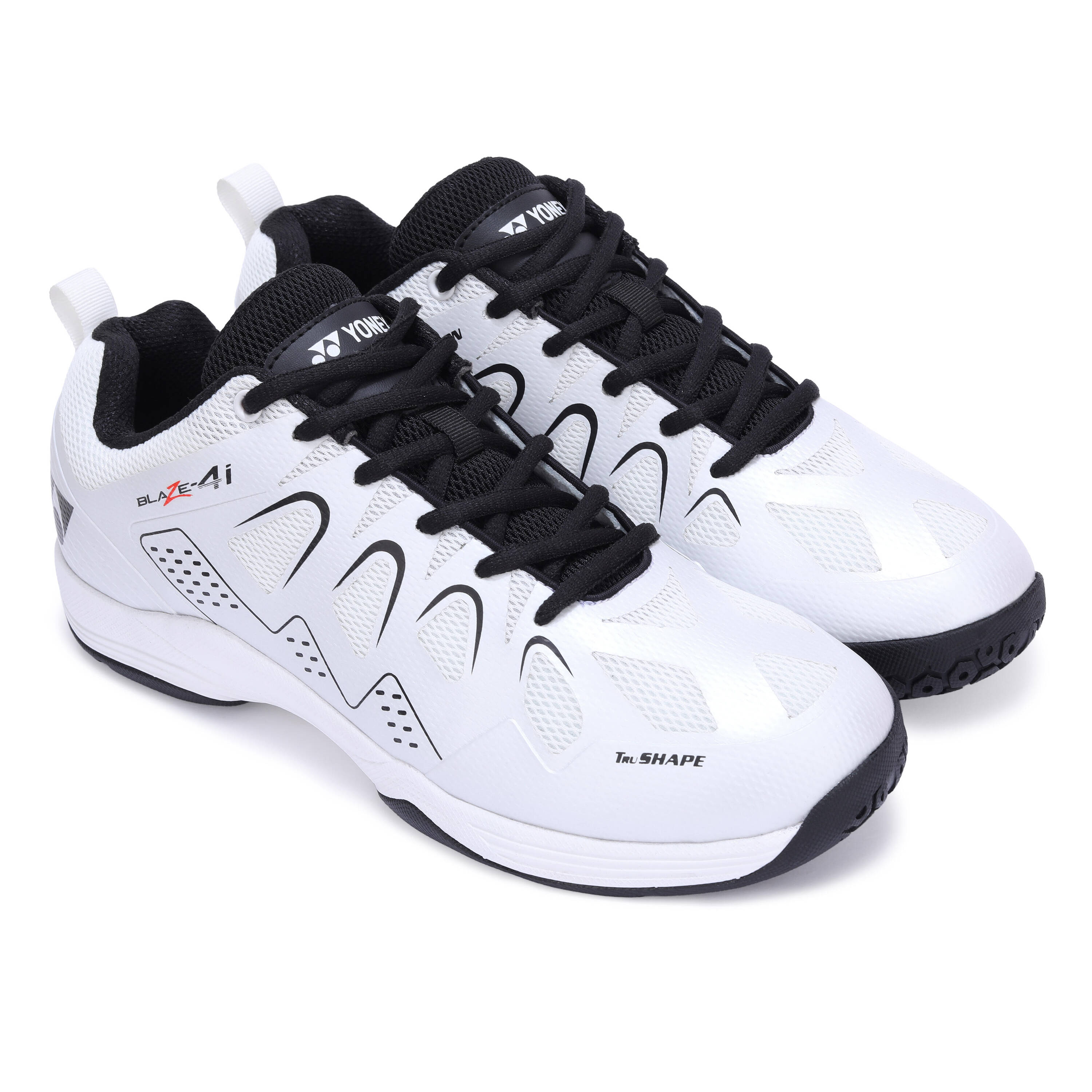 YONEX Badminton Shoes Blaze 4i | White Black -  1