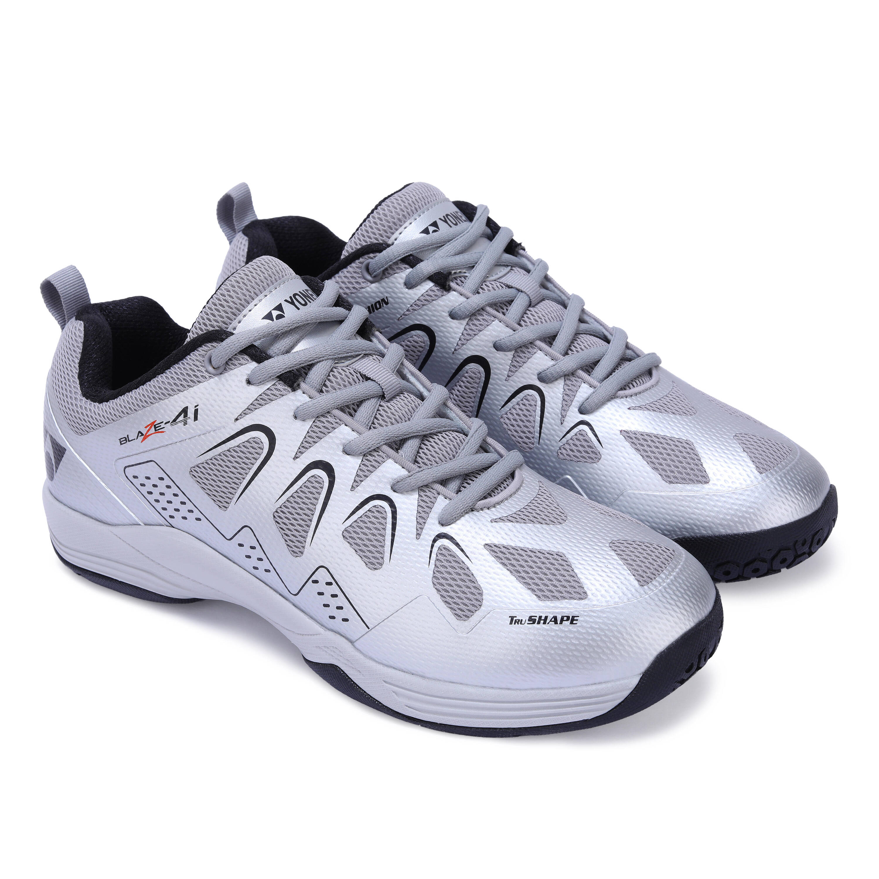 YONEX Badminton Shoes Blaze 4i | Grey Black -  1