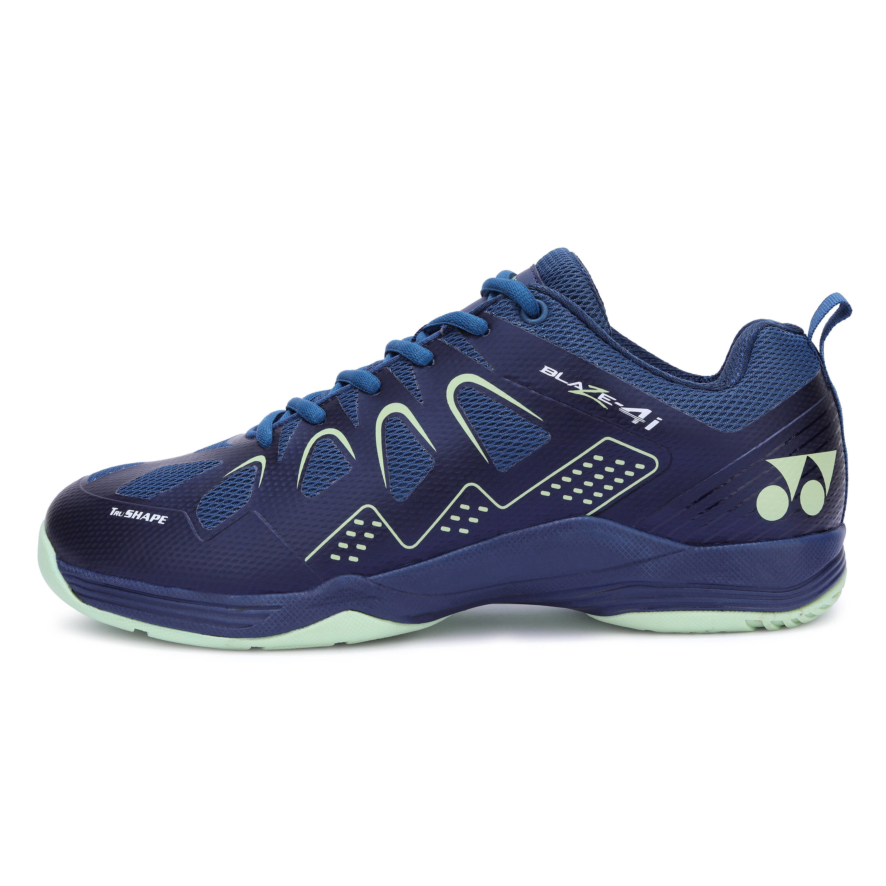 YONEX Badminton Shoes Blaze 4i | Elegant Cyan Lime -  3