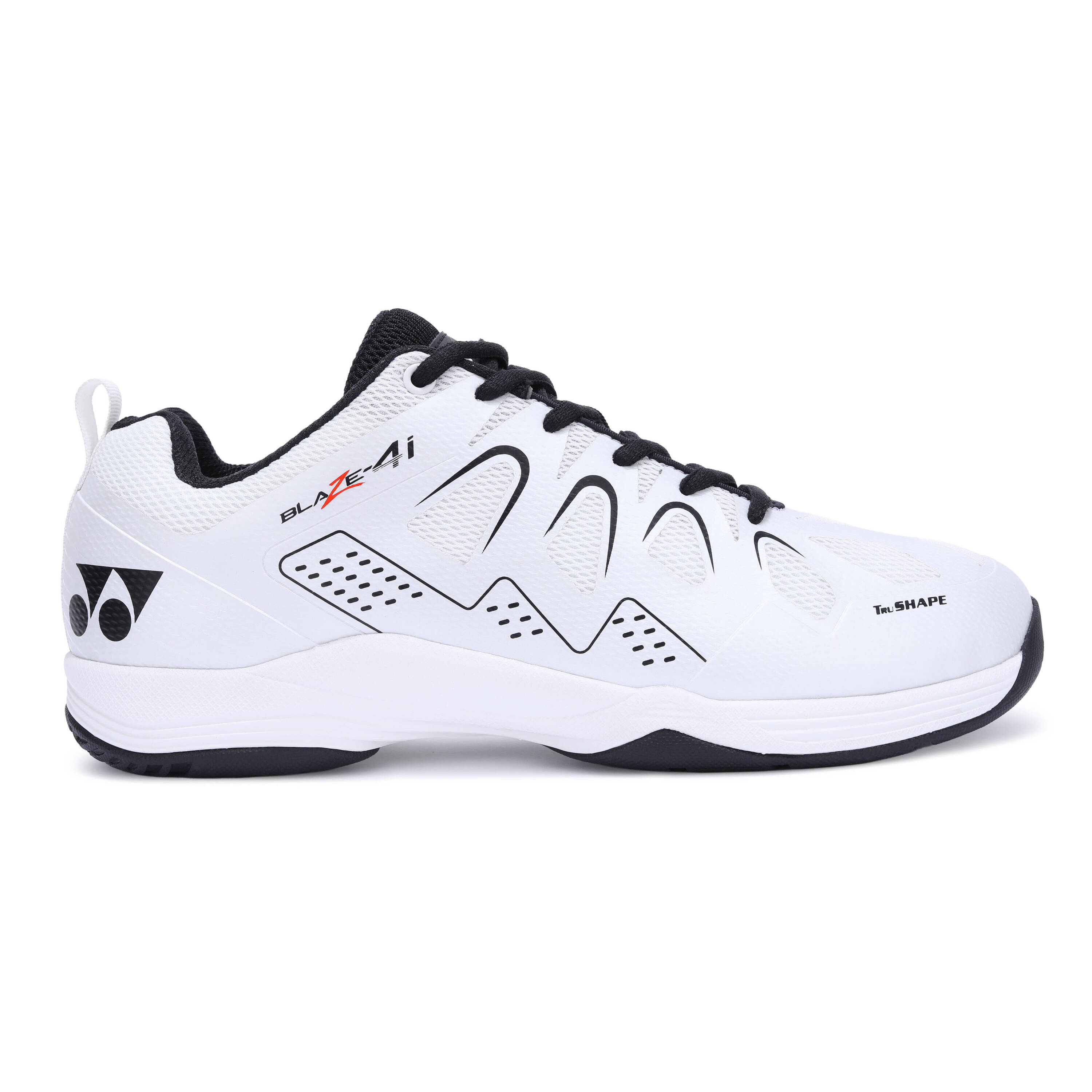 YONEX Badminton Shoes Blaze 4i | White Black -  2