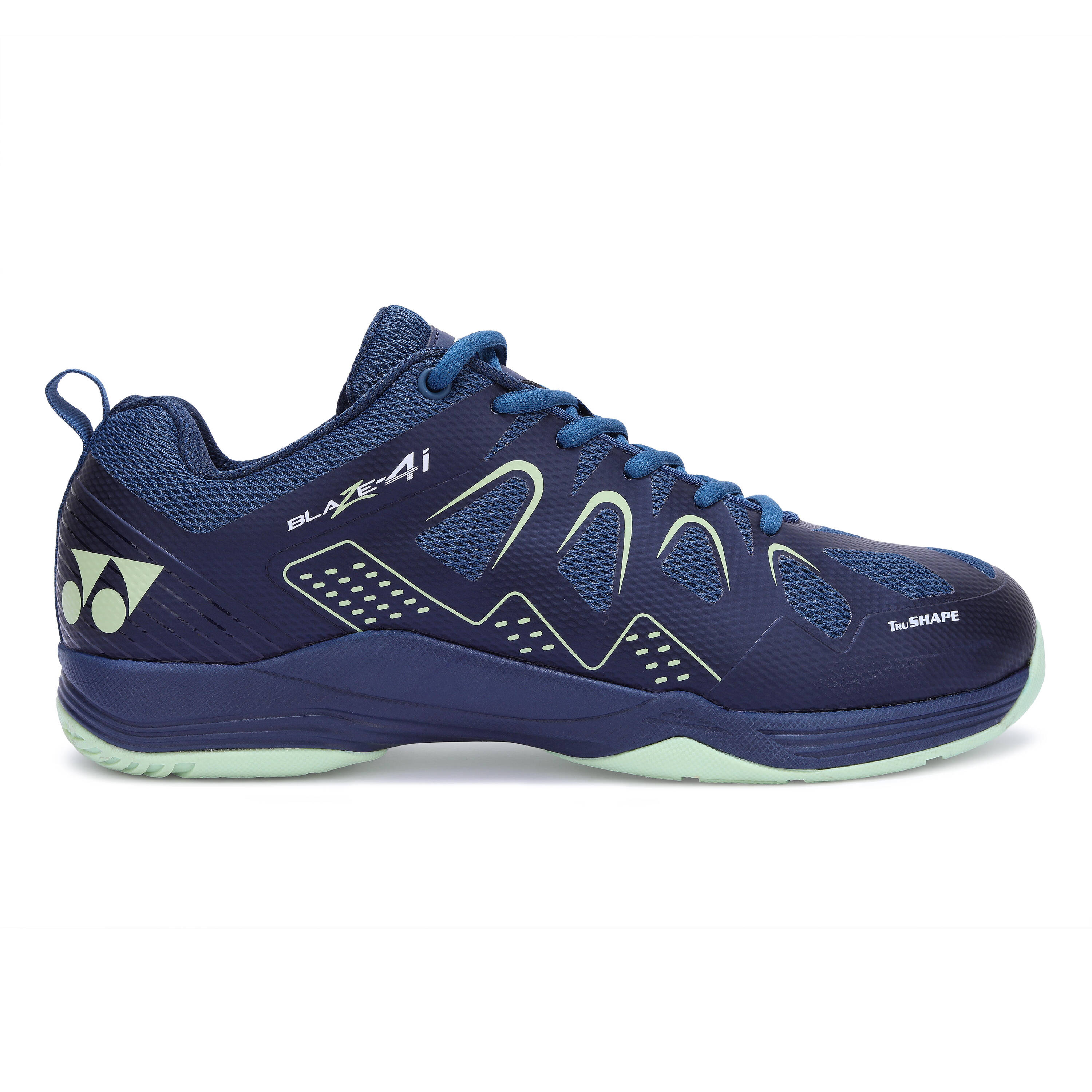 YONEX Badminton Shoes Blaze 4i | Elegant Cyan Lime -  2